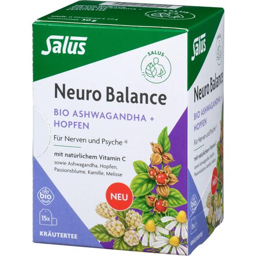 Neuro Balance Bio Ashwagandha + Hopfen Tee Salus 15 St SALUS Pharma bei onfy.de kaufen 19375300