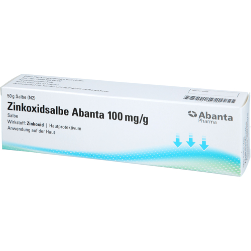 Zinkoxidsalbe Abanta 100 mg/G 50 g Abanta Pharma bei onfy.de kaufen 19641687