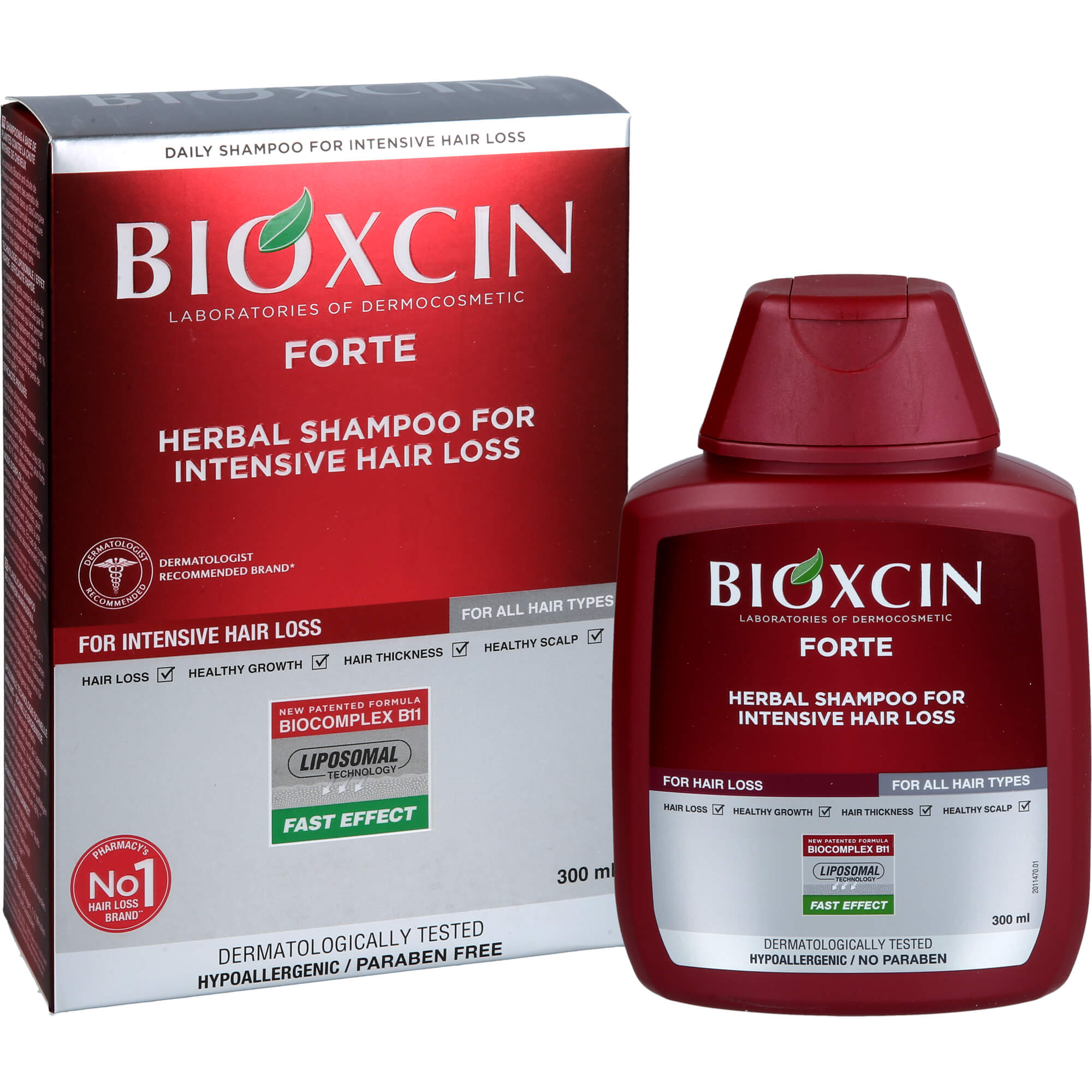 Bioxcin Forte Shp gegen Intensiv Haarausfall 300 ml BIOTA Laboratories bei onfy.de kaufen 19216174