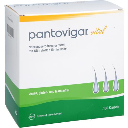 Pantovigar Vital Kapseln mit Nährstoffen für Haare 180 St Merz Therapeutics bei onfy.de kaufen 19643775