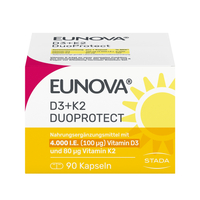 Eunova Duoprotect D3+k2 4000Ie/80Ug null