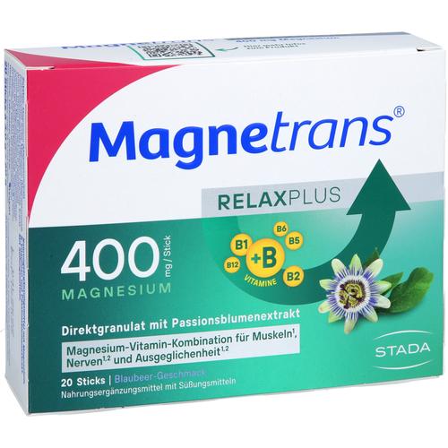 Magnetrans Relax+ 400 mg Granulat Sticks Blaubeere 20 St STADA Consumer Health Deutschland bei onfy.de kaufen 19203734