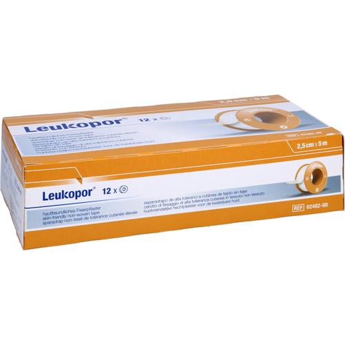 Leukopor 5mx2.5cm 12 St ApoHomeCare bei onfy.de kaufen 19168682