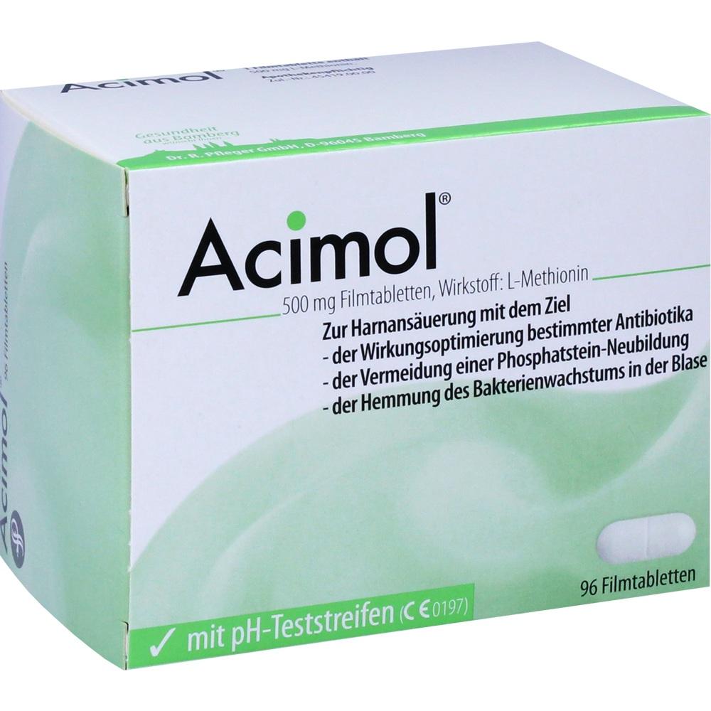 Acimol mit Ph-Teststreifen null