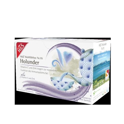 H&S Holunder mit Vitamin C und Zink 20x2.5 g H&S Tee - Gesellschaft bei onfy.de kaufen 17454337
