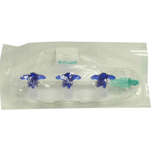 Discofix C Hahnbank 3-Fach Blau 1 St B. Braun Melsungen bei onfy.de kaufen 02733592