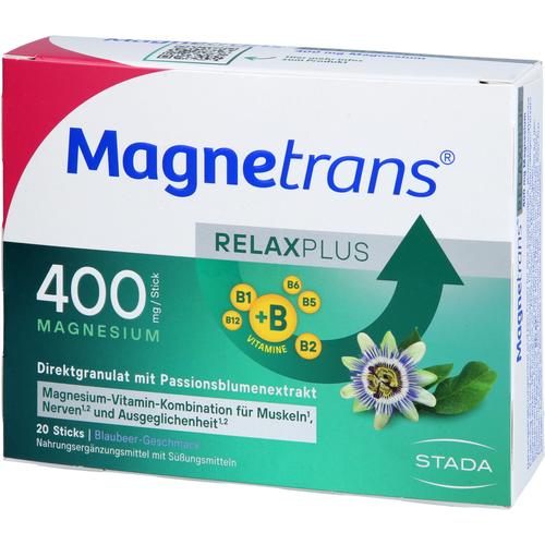 Magnetrans Relax+ 400 mg Granulat Sticks Blaubeere 20 St STADA Consumer Health Deutschland bei onfy.de kaufen 19203734
