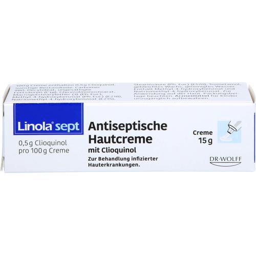 Linola Sept Antiseptische Hautcreme mit Clioquinol 15 g Dr. August Wolff GmbH & Co.KG Arzneimittel bei onfy.de kaufen 18312639