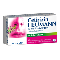 Cetirizin Heumann 10mg Filmtabletten null