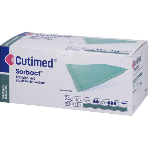 Cutimed Sorbact Saugkompressen 10x20 cm 24 St EMRA-MED Arzneimittel bei onfy.de kaufen 18059382