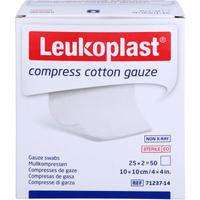 Leukoplast Compress Cotton Gauze Ste 10x10 12F null