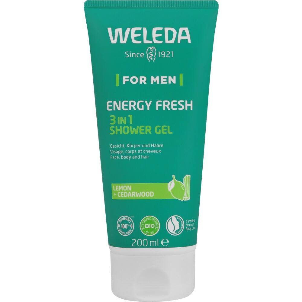 Weleda For Men Energy Fresh 3In1 Shower Gel null