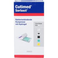 Cutimed Sorbact Gel Kompressen 7.5x15 cm null