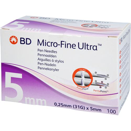 Bd Micro-Fine Ultra Pen-Nadeln 0.25x5 Mm 31 G 100 St adequapharm bei onfy.de kaufen 19403321