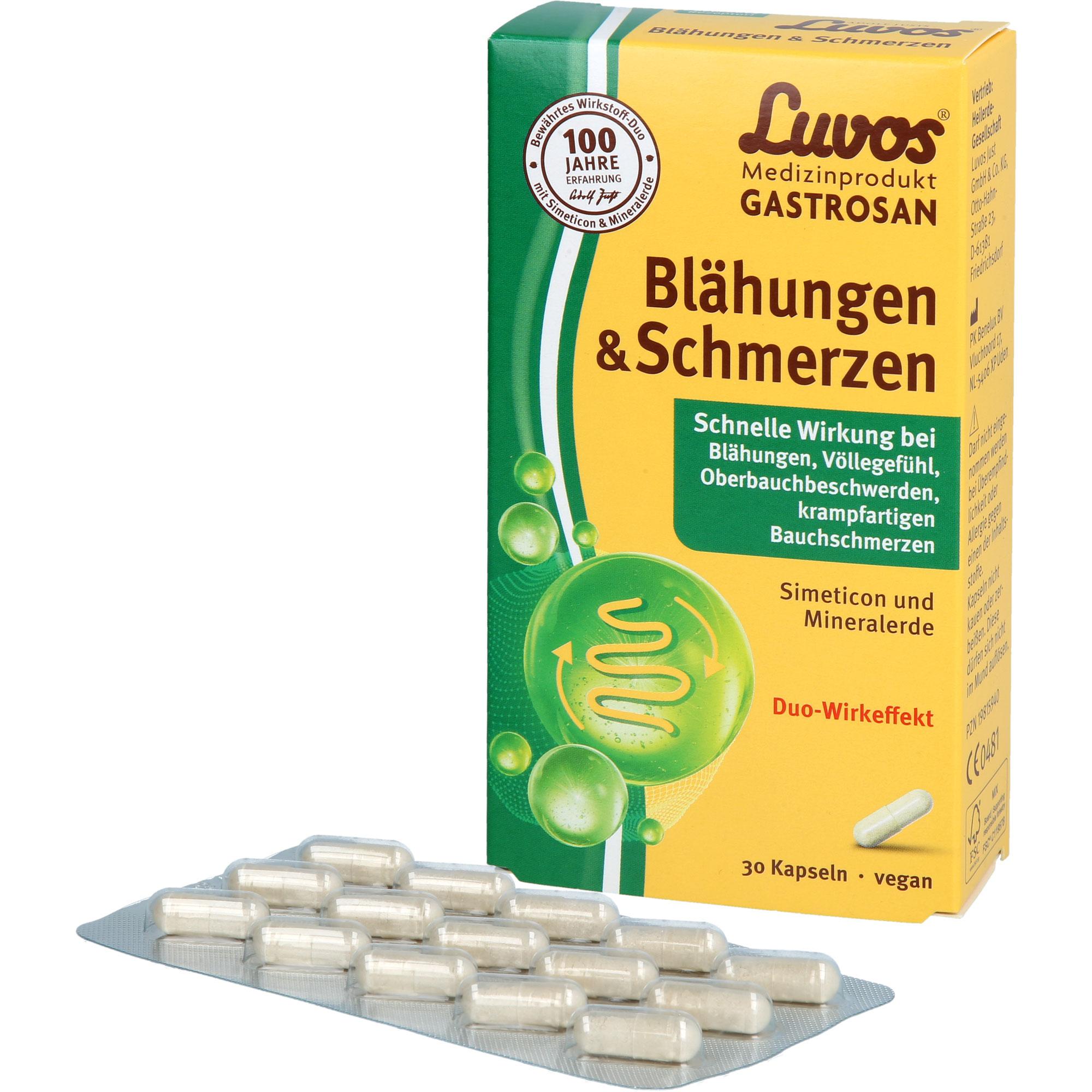 Luvos Gastrosan Blähungen & Schmerzen 30 St Heilerde-Gesellschaft Luvos Just bei onfy.de kaufen 19815940