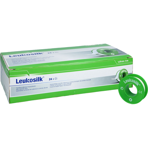 Leukosilk 1.25 cmx5 M 24 St Crosp Medical bei onfy.de kaufen 19923061