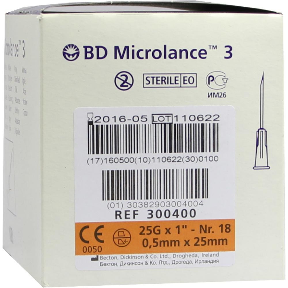 Bd Microlance 25G Kan 1 null