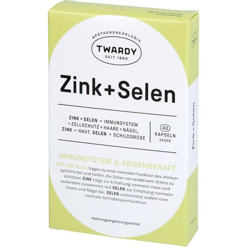 Zink + Selen Kapseln Vegan 40 St Astrid Twardy bei onfy.de kaufen 19239985