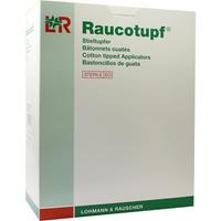 Raucotupf Stieltupfer 2 St Steril Klein Wattekopf null