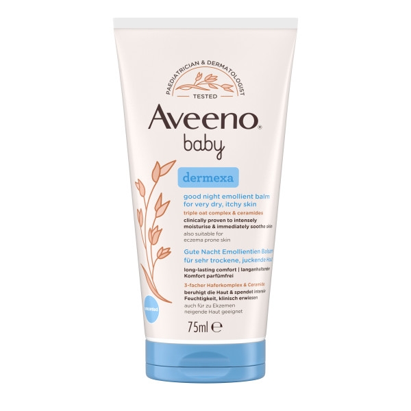 Aveeno Baby Dermexa Gute Nacht Emollientien Balsam null