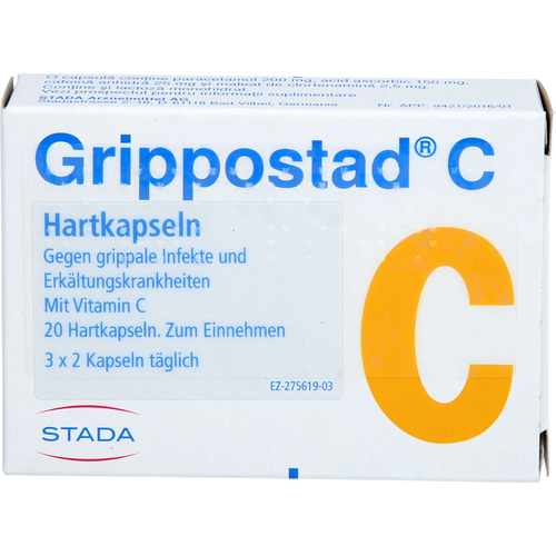 Grippostad C Hartkapseln 20 St EurimPharm Arzneimittel bei onfy.de kaufen 20322852
