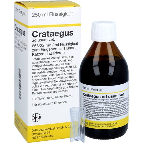 Crataegus Ad Usum Vet 250 ml Dhu-Arzneimittel Gmbh & Co. Kg bei onfy.de kaufen 02728243