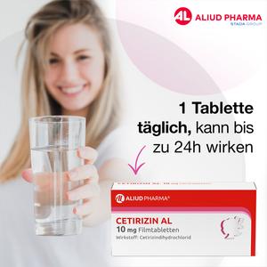 Erfahrungen mit Cetirizin Al 10mg Filmtabletten - 26 Kundenbewertungen | onfy.de 02406611