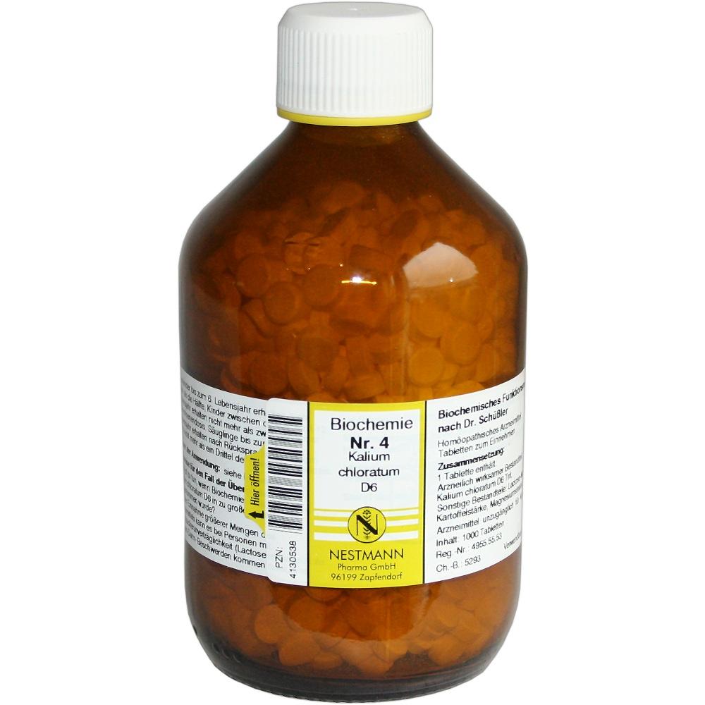 Biochemie Nestmann Nr.4 Kalium Chloratum D 6 null