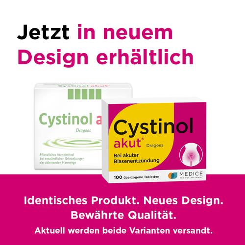 Cystinol akut bei akuter unkomplizierter Blasenentzündung & Harnwegsinfektionen 100 St MEDICE Arzneimittel Pütter bei onfy.de kaufen 07126744