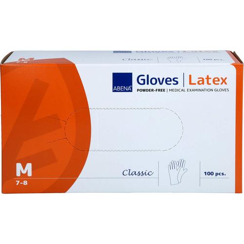 Latex-Handschuhe Classic Natur Puderfrei M 100 St ABENA bei onfy.de kaufen 10414429