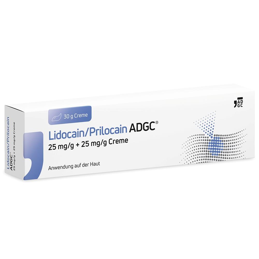Lidocain/Prilocain Adgc 25 mg/G + 25 mg/G Creme null