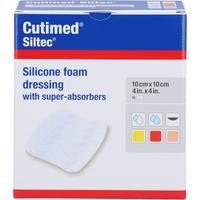 Cutimed Siltec Schaumverb.10x10 cm Nicht Haftend null