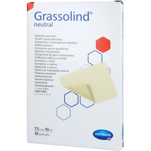 Grassolind Salbenkompressen 7.5x10 cm Steril 10 St adequapharm bei onfy.de kaufen 19273901