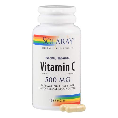 Vitamin C 500 mg mit Hageb & Acero Verzög Solaray 100 St Supplementa bei onfy.de kaufen 17255098