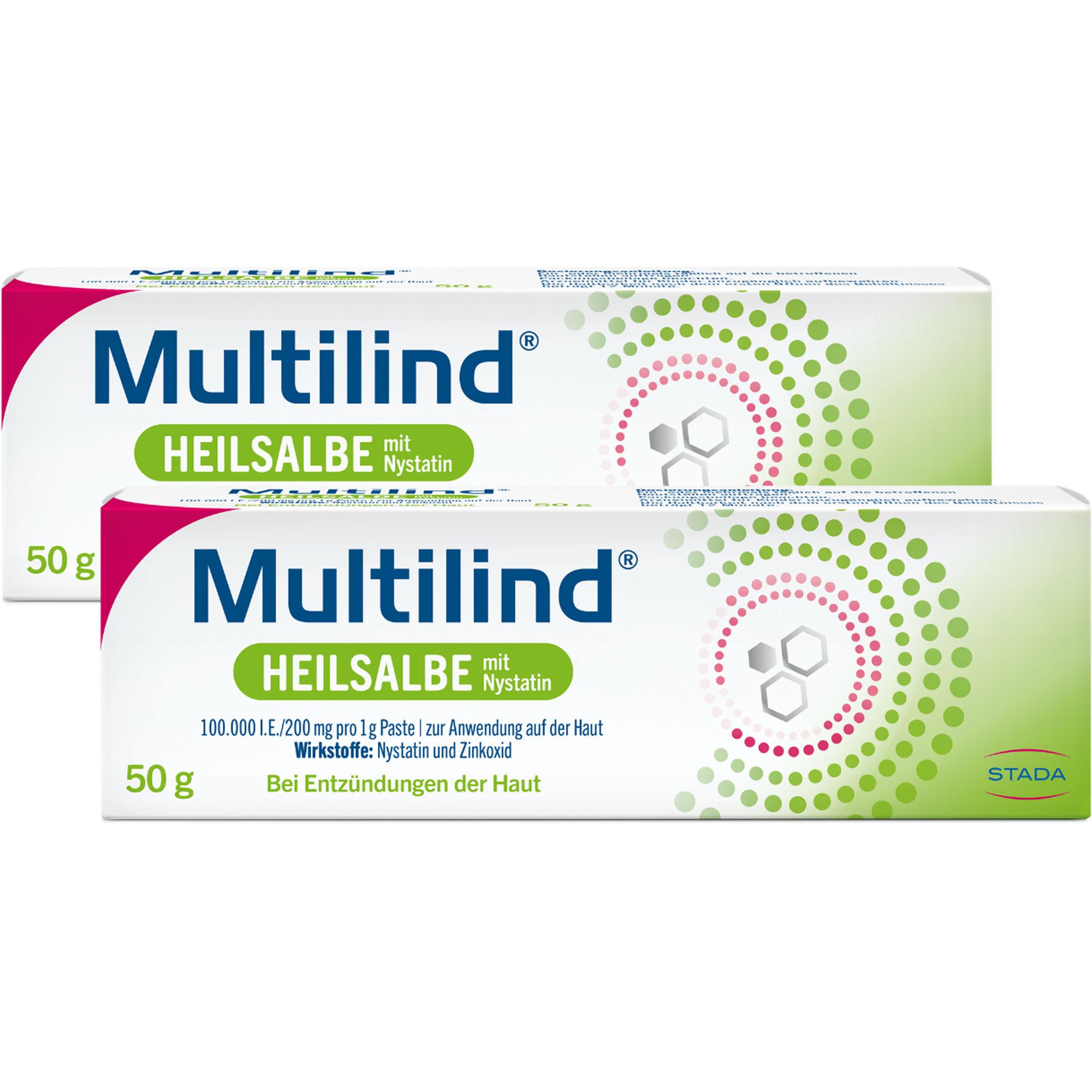 Multilind Heilsalbe mit Nystatin U. Zinkoxid null