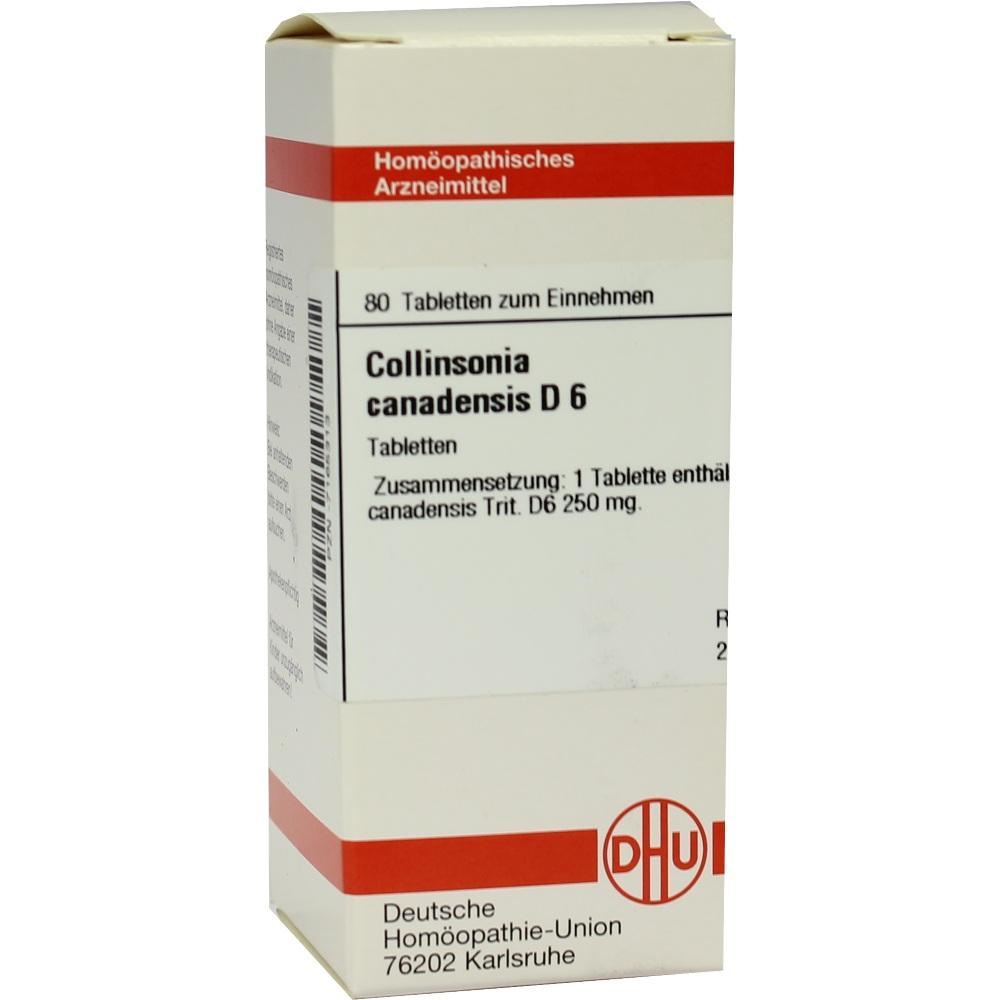 Collinsonia Canad. D 6 null