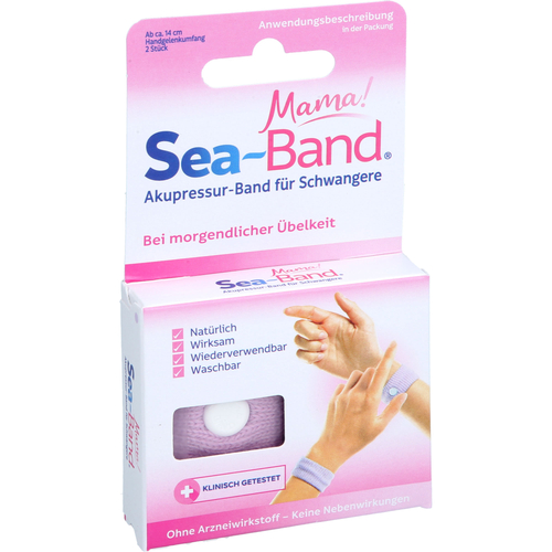 Sea-Band Mama Akupressurband F. Schwangere Rose 2 St EB Vertriebs bei onfy.de kaufen 20516622