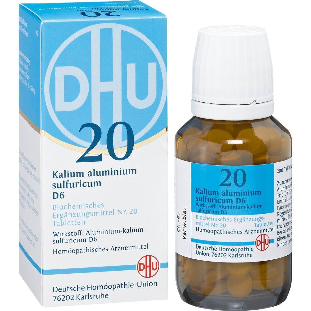 Biochemie Dhu 20 Kalium Aluminium Sulfuricum D6 null