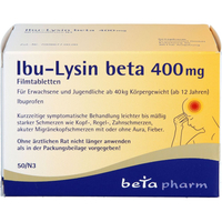 Ibu-Lysin Beta 400 mg Filmtabletten null