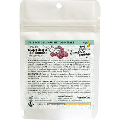 Duschgel Pulver Wilde Himbeeren Step One 40 g DON DANDREA DEUTSCHLAND bei onfy.de kaufen 17430779
