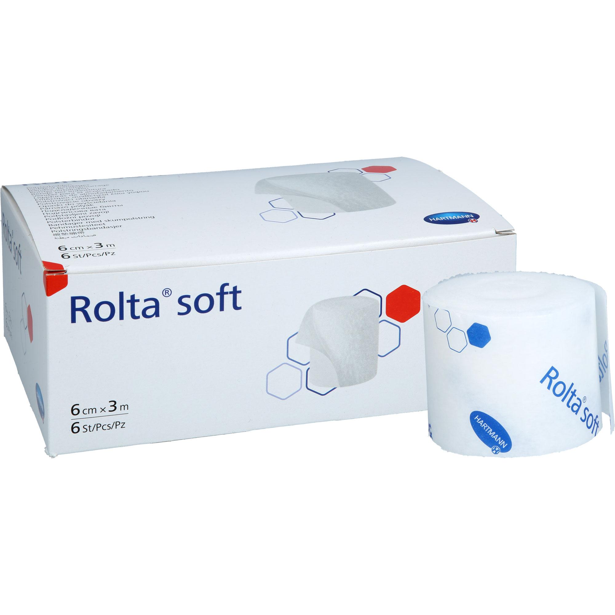 Rolta Soft Synth.-Wattebinde 6 cmx3 M 6 St ToValCare bei onfy.de kaufen 19786115