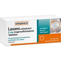 Laxans-Ratiopharm 5 mg Magensaftresistente Tabl. null