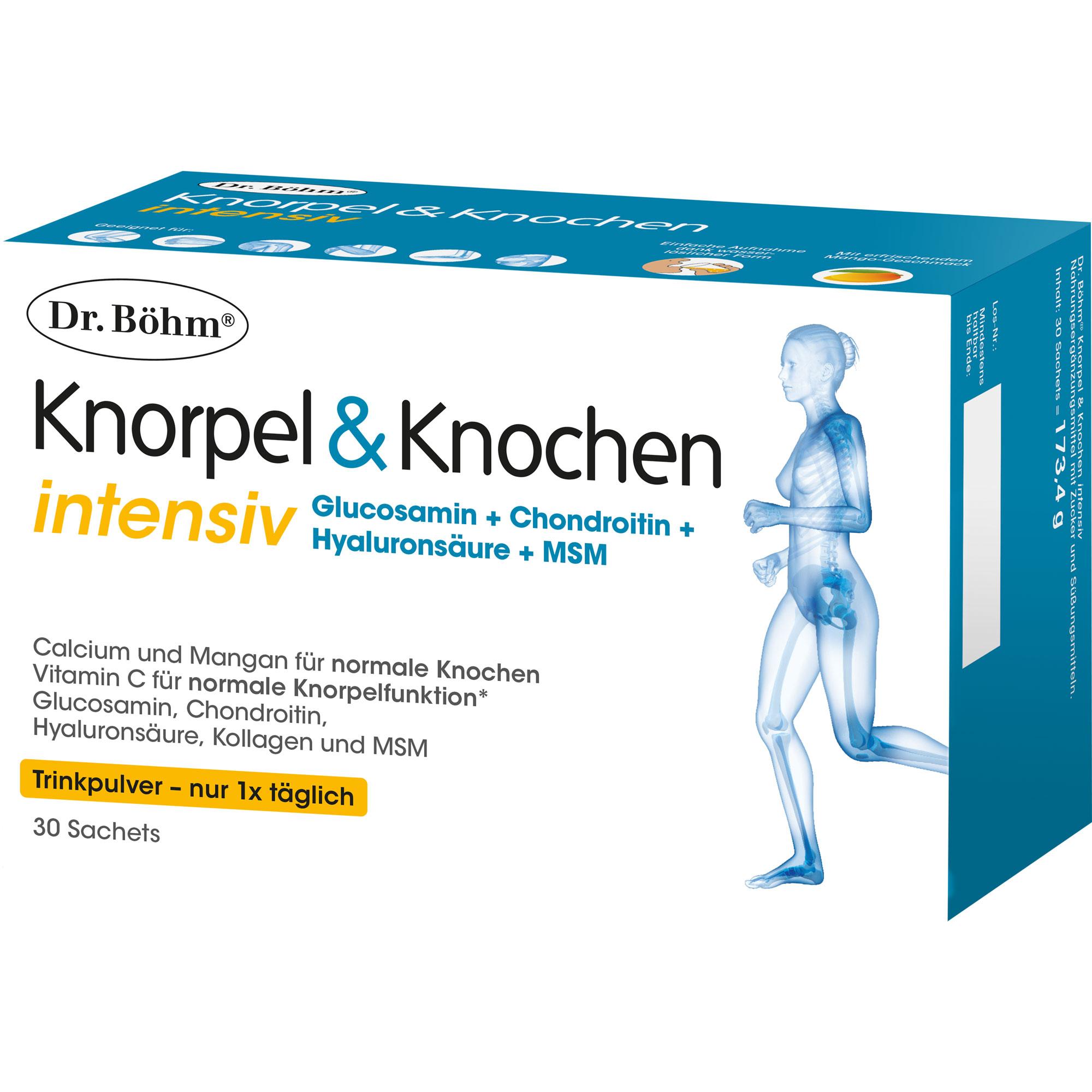 Dr. Böhm Knorpel & Knochen Intensiv Trinkpulver 30x5.7 g Apomedica Pharmazeutische Produkte bei onfy.de kaufen 19266918