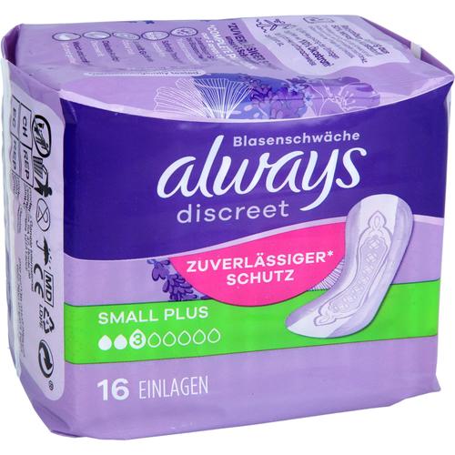 Always Discreet Inkontinenz Small Plus 16 St Halajot Einkaufs OHG bei onfy.de kaufen 11642753