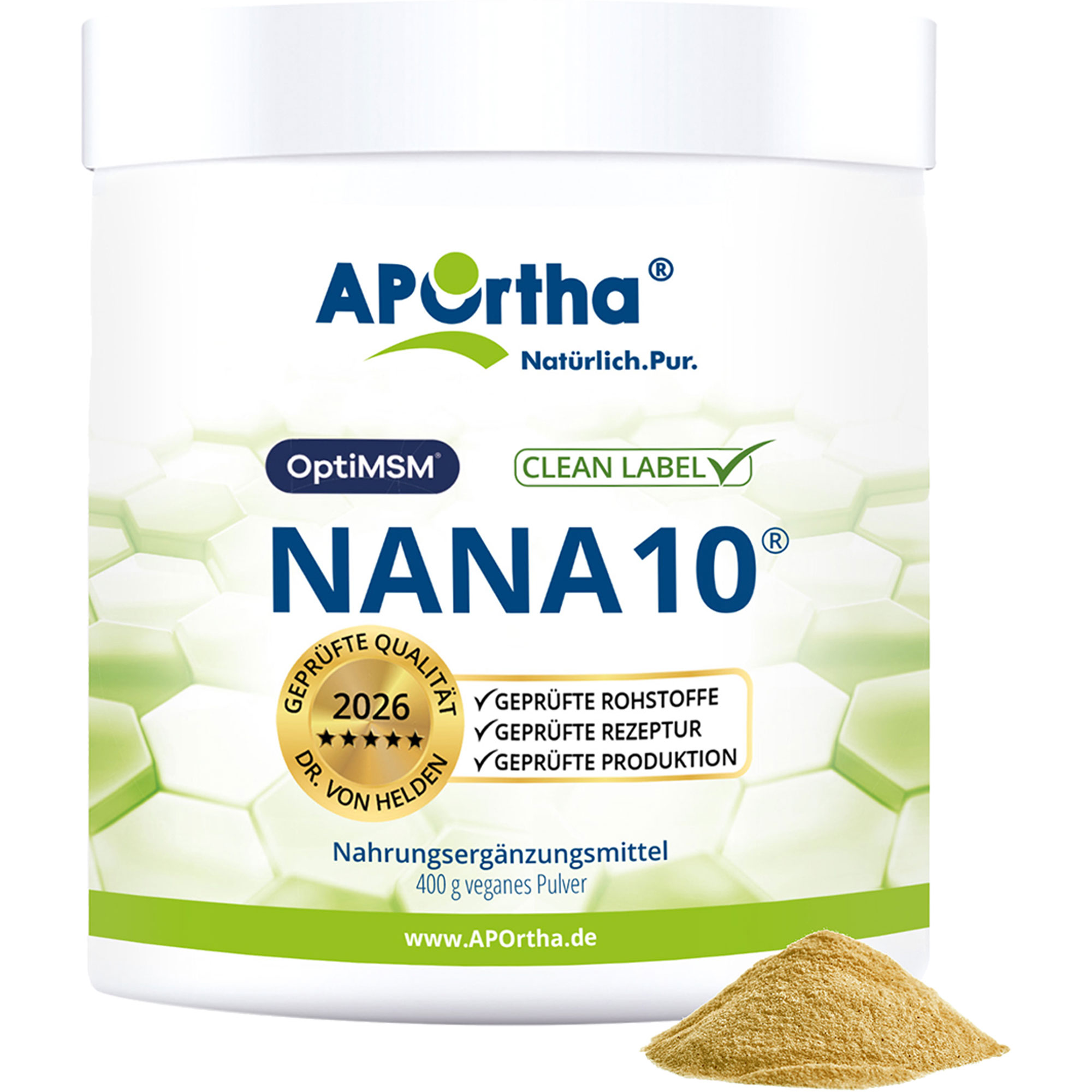 Aportha Nana10 Veganes Pulver null