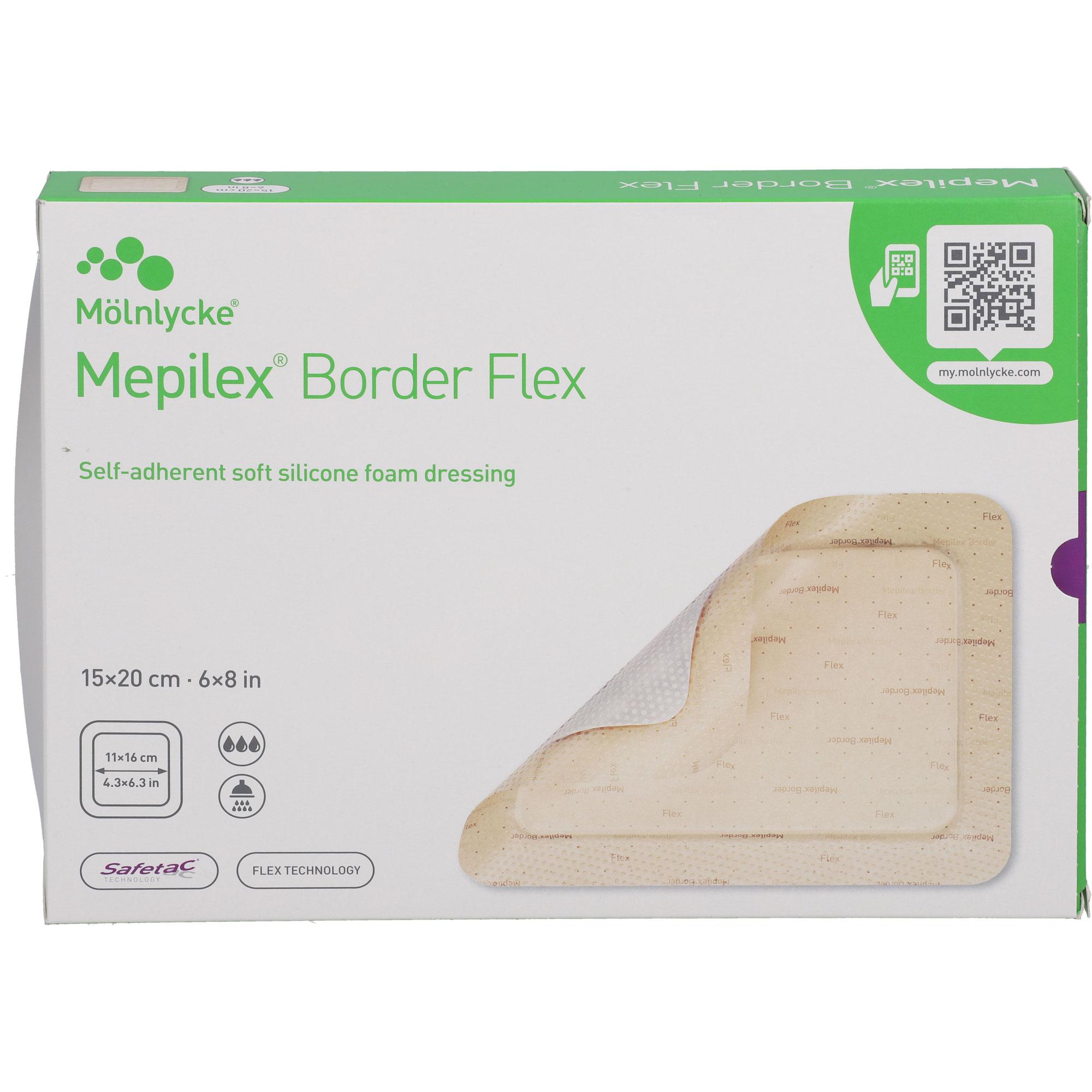 Mepilex Border Flex Schaumverb.haft.15x20 cm null