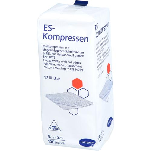 Es-Kompressen Unsteril 5x5cm 8 Fach 100 St EMRA-MED Arzneimittel bei onfy.de kaufen 18672906