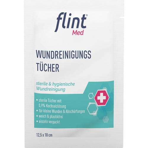 Flint Med Wundreinigungstücher 20 St Kyberg Pharma Vertriebs bei onfy.de kaufen 19921760