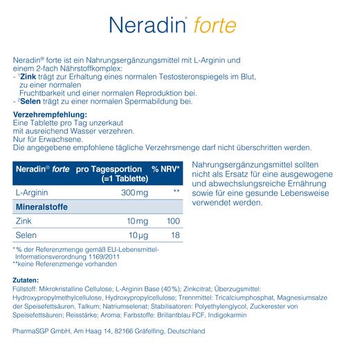Neradin Forte 30 St PharmaSGP bei onfy.de kaufen 19411444