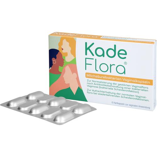 Kadeflora Milchsäurebakterien Vaginalkapseln 6 St DR. KADE Pharmazeutische Fabrik bei onfy.de kaufen 19343398